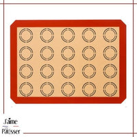 tapis pour macarons silicone