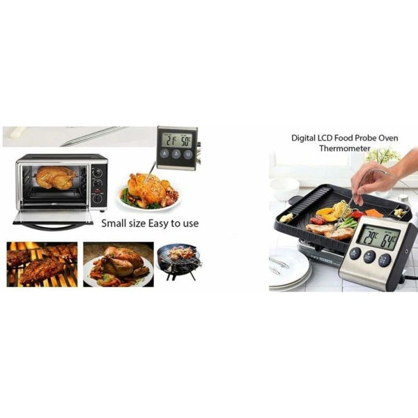 Thermo-sonde de cuisson digitale à four Chefs & Co - Culinarion