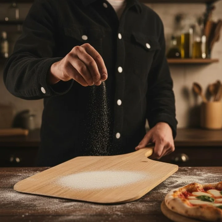 L’art de la pâte à pizza : pourquoi le choix de la pelle est aussi crucial que votre pétrissage