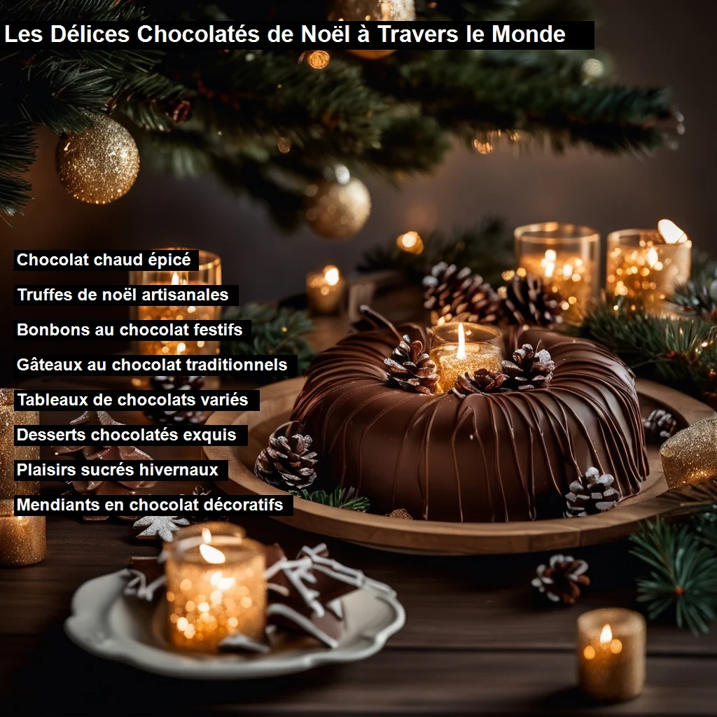 Le chocolat de Noël dans le monde entier